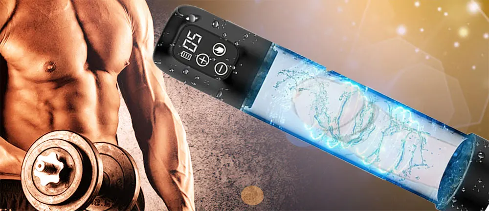 Pompe à eau électrique pour pénis, Rechargeable, automatique, pour homme, agrandissement, érection, extension, succion du pénis, dispositif de pression Sextoy Homme Pompe a Pennis Vas Et Vient Pompe a Penis Pompe Penis