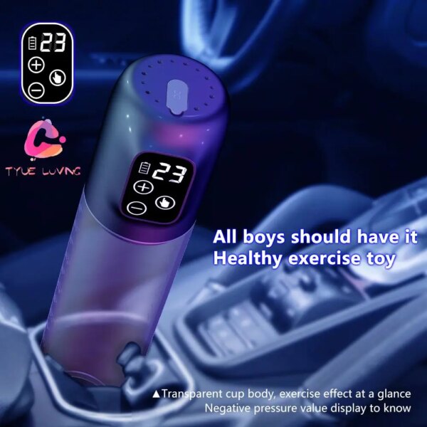 Pompe à eau électrique pour pénis, Rechargeable, automatique, pour homme, agrandissement, érection, extension, succion du pénis, dispositif de pression Sextoy Homme Pompe a Pennis Vas Et Vient Pompe a Penis Pompe Penis – Image 5