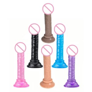 Double gode réaliste en silicone pour femme, pénis sexy, plug anal anal, vibromasseur, jouet sexuel éducatif, pénétration vibrante