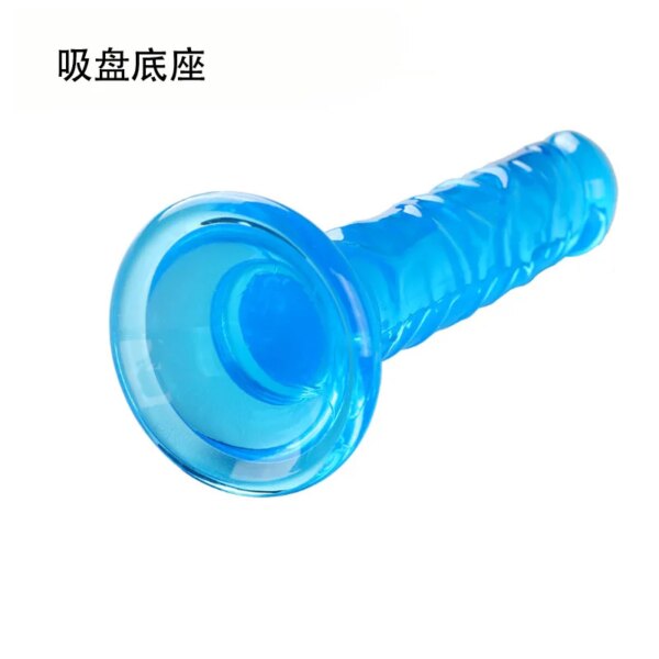 Double gode réaliste en silicone pour femme, pénis sexy, plug anal anal, vibromasseur, jouet sexuel éducatif, pénétration vibrante – Image 3