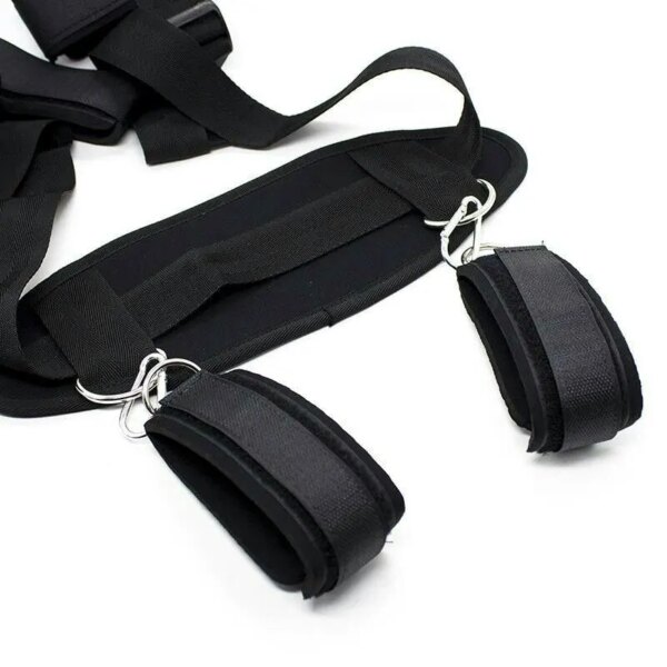 SashAdults Sex Toys pour femmes, pas de vibrateur, jeux de couples, contraintes, menottes, rinçage du cou, poignets pour jambe ouverte, BDSM, Sexy Sex Shop – Image 4
