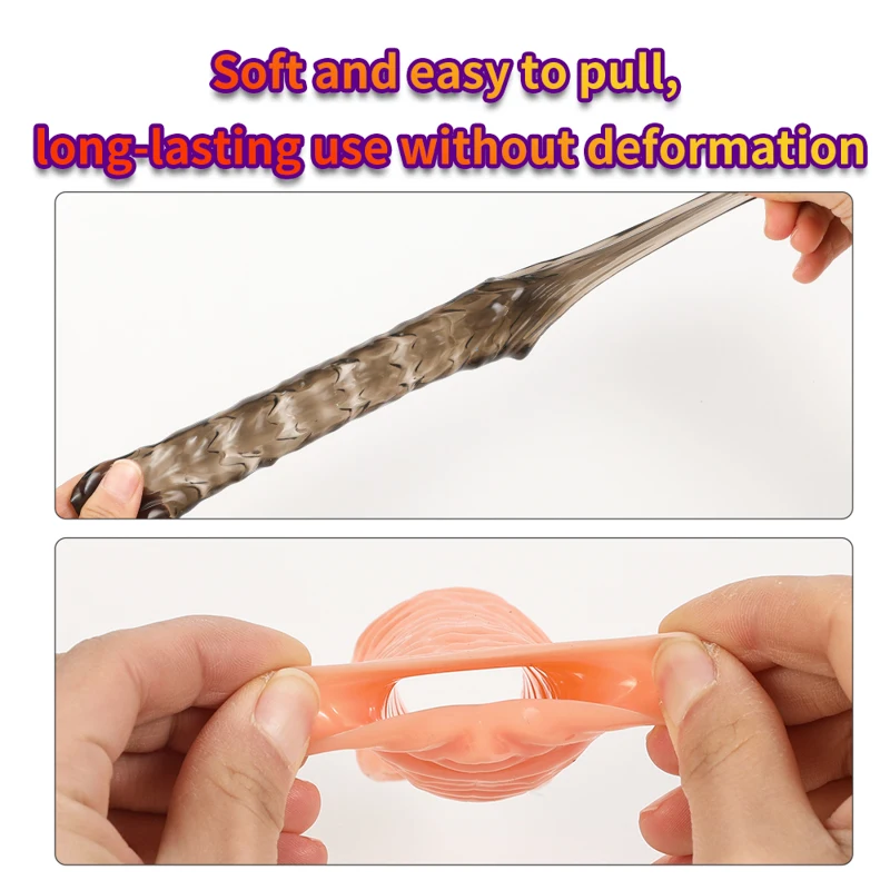Manchon de pénis réutilisable pour homme, anneaux péniens, éjaculation retardée, UNIS issement du clitoris, agrandissement de la buse, jouets sexy, le plus récent