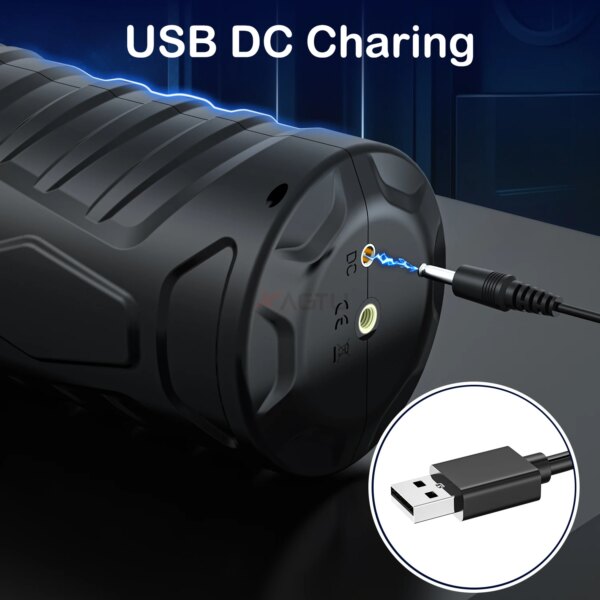 Jouet sexuel automatique pour hommes, masturbateur masculin, chatte de poche électrique, chatte, pénis, tasse, 7 modes de rotation télescopiques, fournitures pour adultes – Image 6