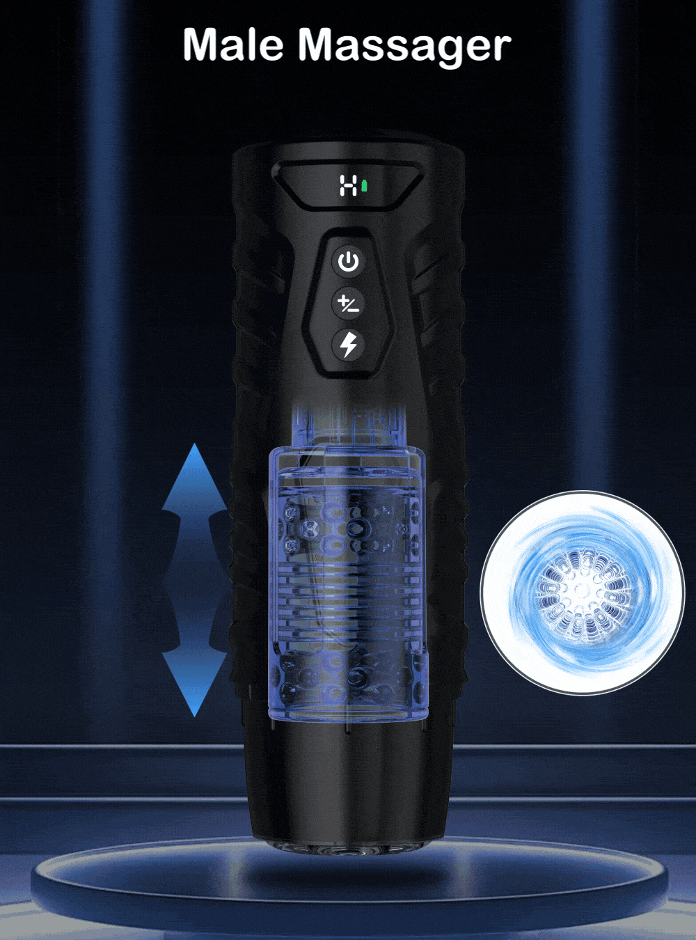Jouet sexuel automatique pour hommes, masturbateur masculin, chatte de poche électrique, chatte, pénis, tasse, 7 modes de rotation télescopiques, fournitures pour adultes