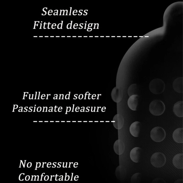 Jouet sexuel en latex naturel pour hommes, 12 pièces, retard d'éjaculation, point G, lit en pointillé, manchon de pénis, préservatif – Image 6