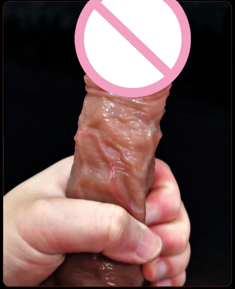 Sangle sur godes réalistes pour femmes lesbiennes peau réaliste coulissant prépuce testicules gode pour Anal grosse bite jouets sexuels pénis