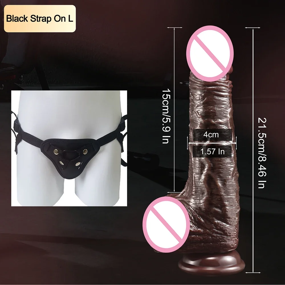 Black Strap On L