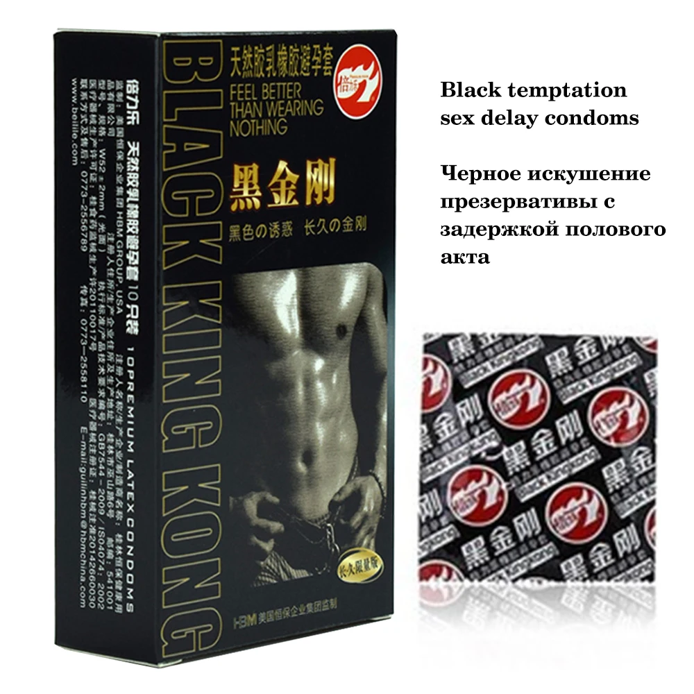 Préservatifs pour hommes, 10 pièces, jouets sexuels pour hommes noirs, manchon de pénis, retardement d'éjaculation, érotiques durables pour adultes, préservatifs de corps dorés