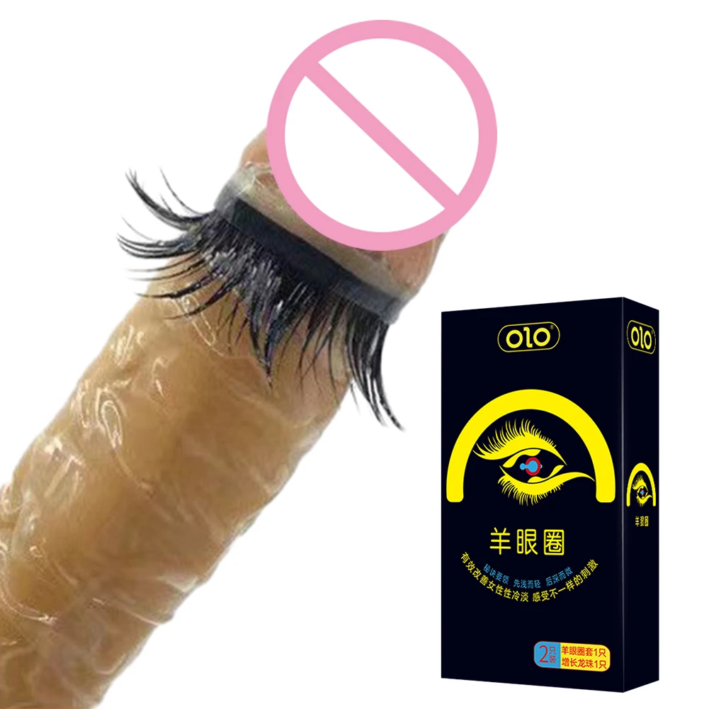 Camisinha-Manchons de pénis pour hommes, fourrure intégrée, haute sensibilité, retard d'éjaculation du point G, produit sexuel, consoles, 2 pièces