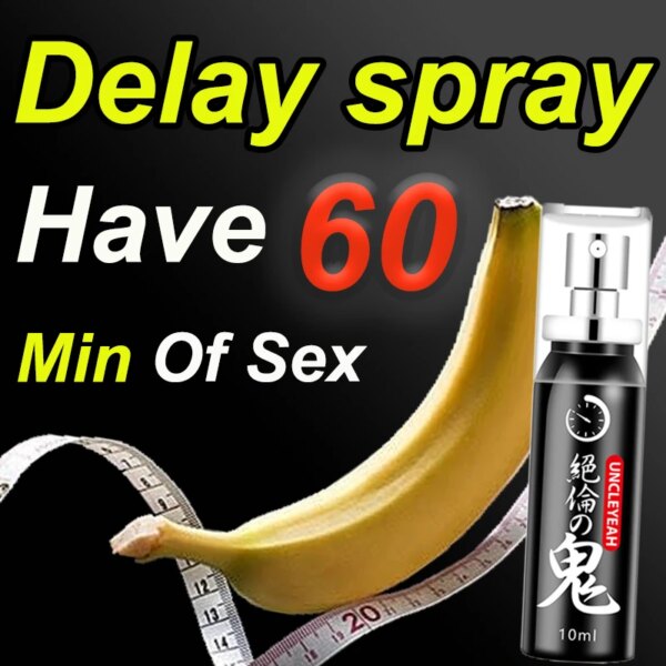 Spray retardateur longue durée pour hommes, temps d'éjaculation retardée par 60 Minutes d'érection, huile d'amélioration du pénis sexuel toute la nuit – Image 5