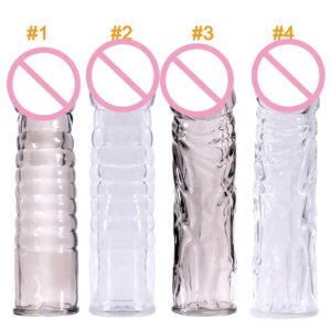Extensions de Pénis pour Adulte, Spray de Retardement, Manchon de Genre, Ohio eur d'Agrandissement Masculin, Anneau de Coq, Jouets Sexuels