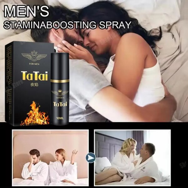 Spray retardateur pour parties intimes pour hommes, Solution de soins externes, longue guerre, 60 minuates, Endurance longue durée, sexe pour adultes – Image 3