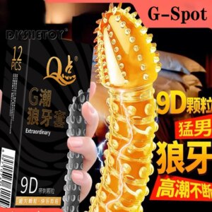Préservatifs à grandes pointes Super pointillés, jouets sexuels pour hommes, Stimulation vaginale du Point G, manchon pour pénis, fournitures Extra sensibles pour adultes, 12 pièces
