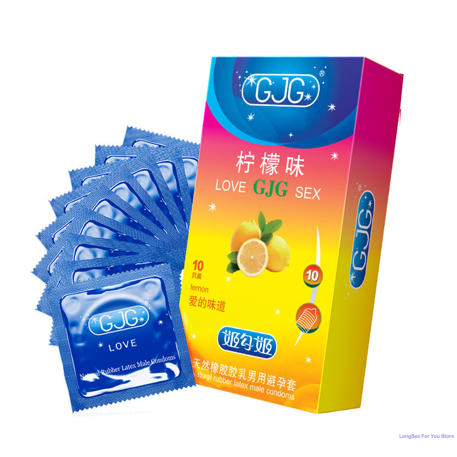 Manchons de pénis ultra fins pour hommes, saveur de fruits, jouets sexuels pour adultes, Neutritudulation de l'eau, 7,0 produits, Sex Shop, 10 pièces