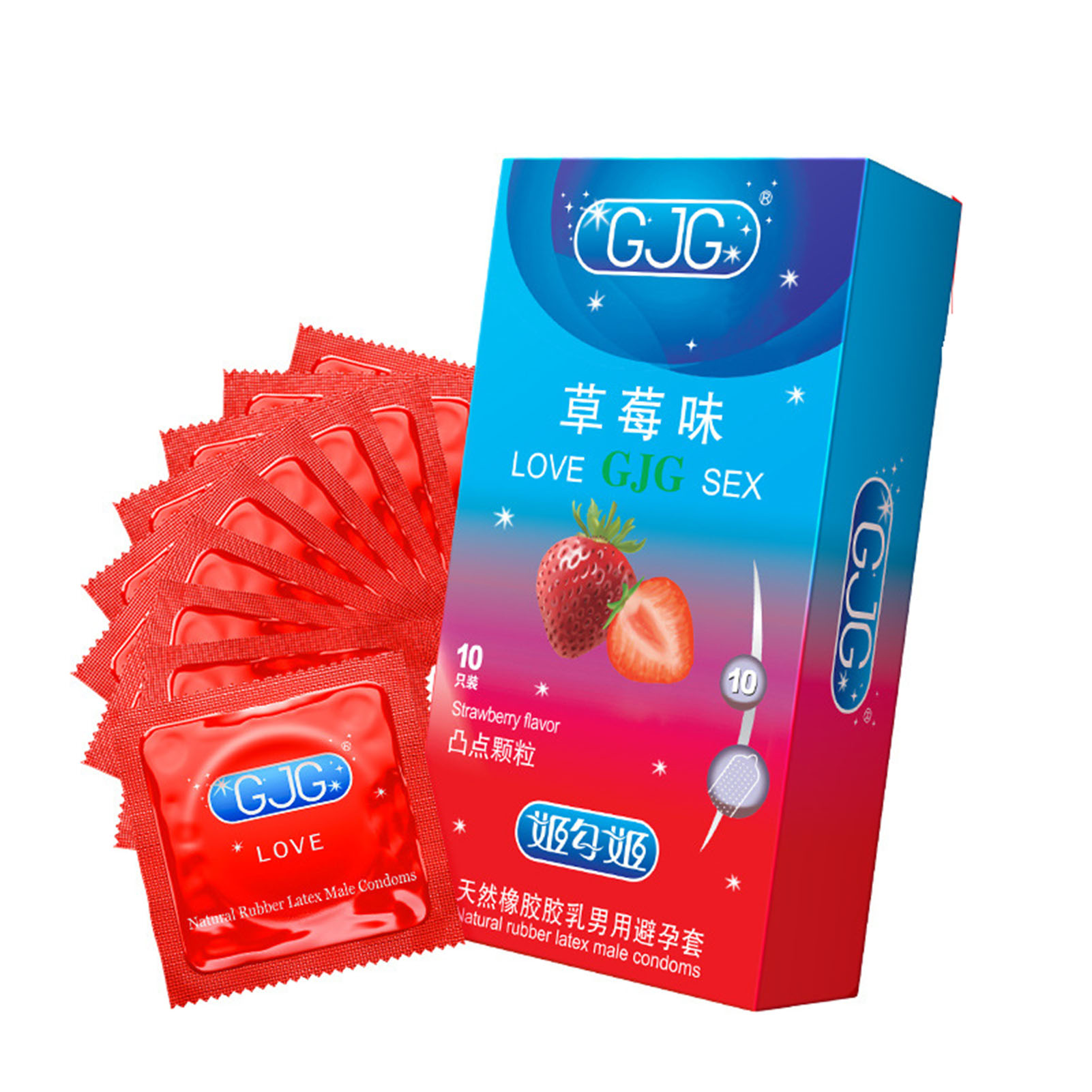 Manchons de pénis ultra fins pour hommes, saveur de fruits, jouets sexuels pour adultes, Neutritudulation de l'eau, 7,0 produits, Sex Shop, 10 pièces