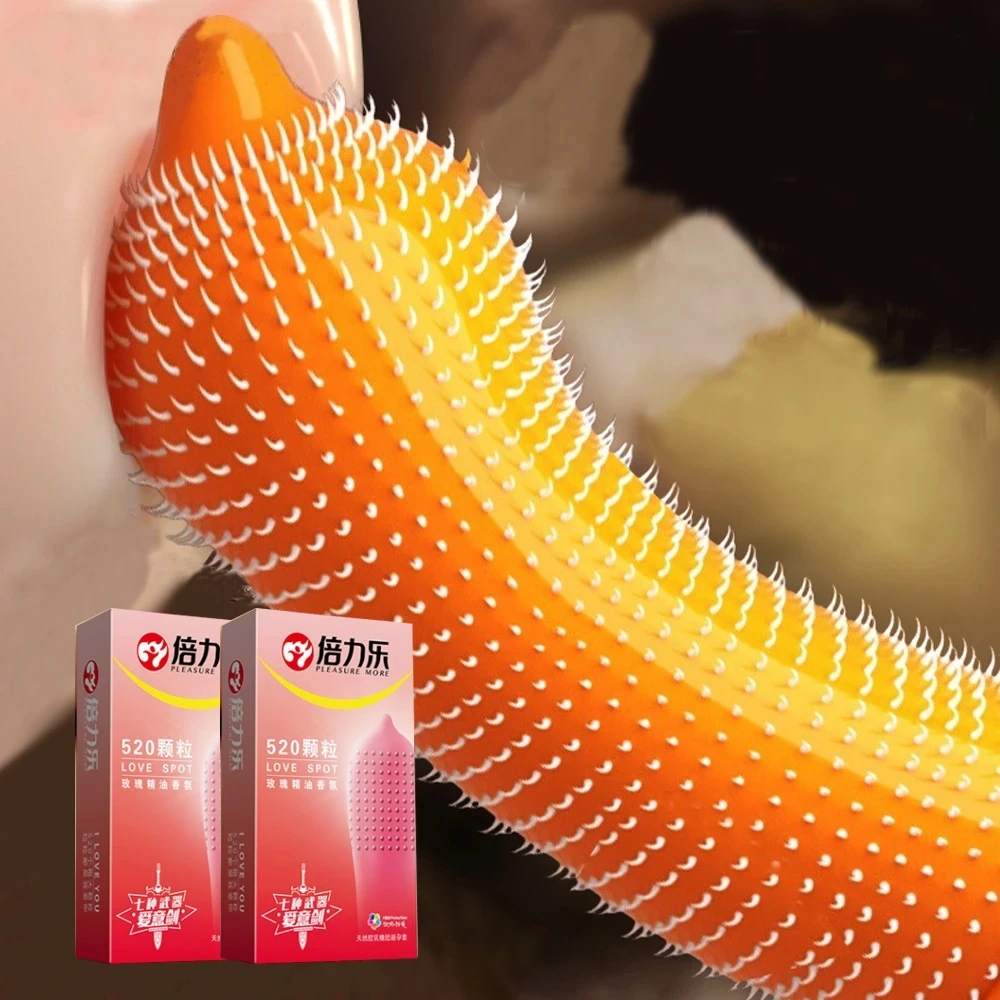 G-spot-Jouet Sexuel pour Adulte, 520 Particules, Pénis en Caoutchouc pour Manches, Épaisseur 7.0, Sécurité, Homme, InDispensGoods, Sex Shop