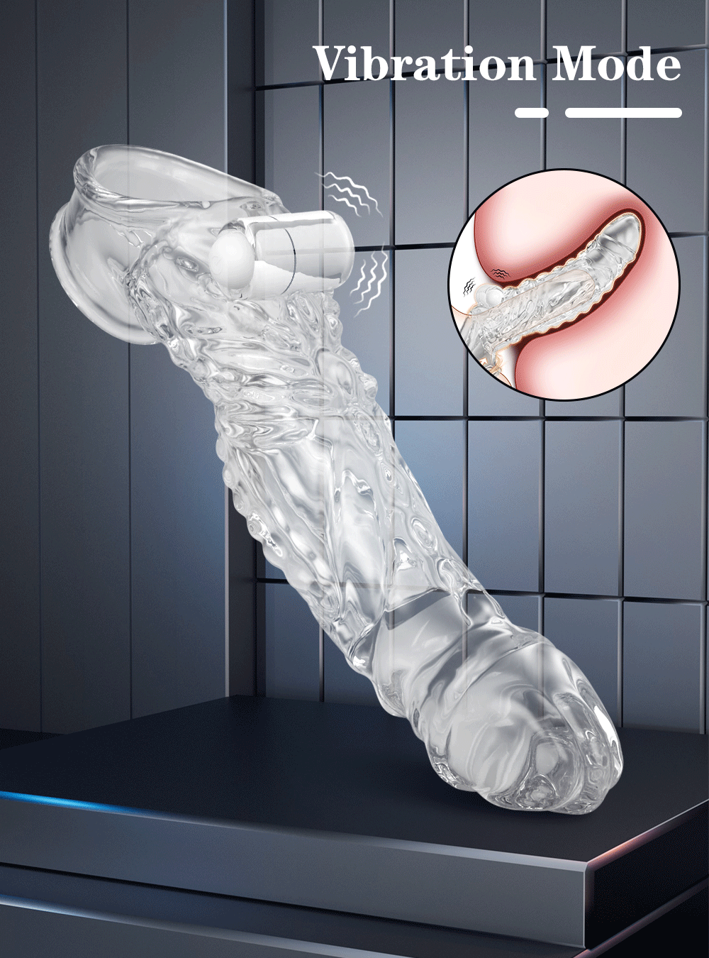 Extension de pénis en Silicone, manchon de gode, gland réutilisable, retarde l'éjaculation, préservatif, jouets sexuels pour adultes, vibrateur pour hommes et Couples