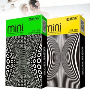 Préservatifs Ultra fins taille S 46mm Mini préservatif Super mince pointillé granulaire serrer jouets sexuels pour hommes retarder l'éjaculation passionnée 18 +