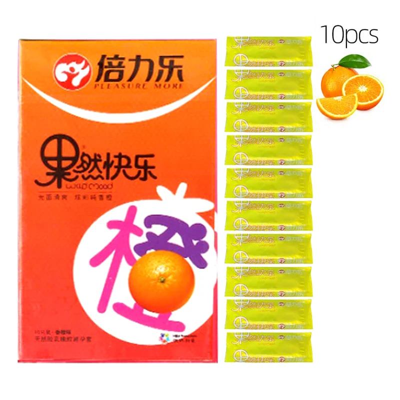 orange condoms