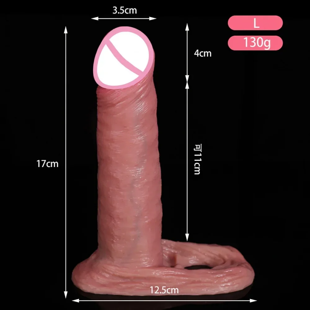 Préservatifs En Silicone Pour Hommes, Retardateur D'Éjaculation, Jouets Sexuels, Rehausseur De Pénis, Extension, Préservatif Réutilisable, Machine Sexuelle, Maturbateur Masculin