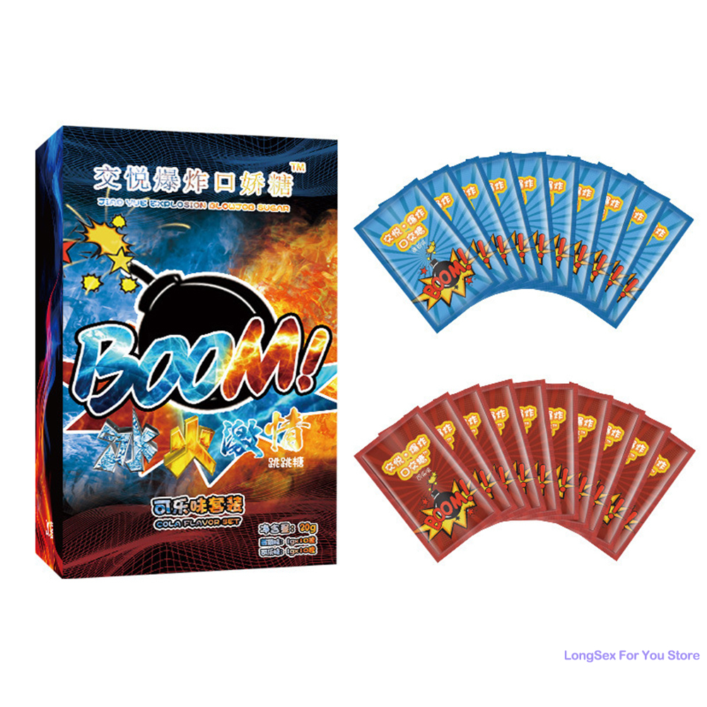 Jouets sexuels buccaux pour hommes et femmes, 20 pièces, profitez du feu, sensation de glace, succion, succion du goût de bonbons, jouets de flirt conçus pour adultes