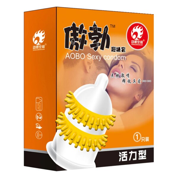 Spike conGenre pour le plaisir sexuel, dur, rugueux, point G, conrotatifs pour hommes, Maastricht l'éjaculation, boucles spéciales, publicité, mal, pénis, manchon – Image 3