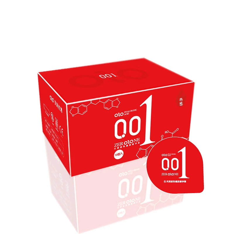 Manchon de pénis en latex ultra mince pour homme, retard d'éjaculation, sensation de glace chaude, consoles de genre, UNIS issement vaginal, jouets sexuels pour adultes, 0.01