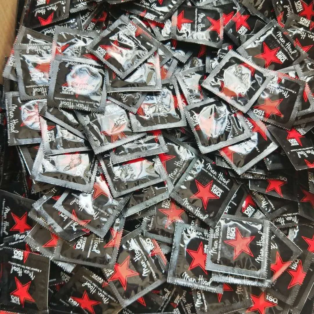 Conrotatifs Ultra Minces en Latex et Caoutchouc Naturel pour Homme, Jouets Sexuels à l'Acide Hyaluronique, Manchon de Pénis pour une Contraception plus Sûre, 50 Pièces