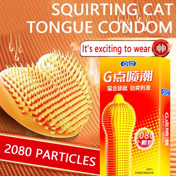 Jouet sexuel ConGenre pour éjaculation retardée longue durée, 30 pièces, en caoutchouc mince, grands manches pointillées pour pénis, produits pour adultes 7.0 – Image 3