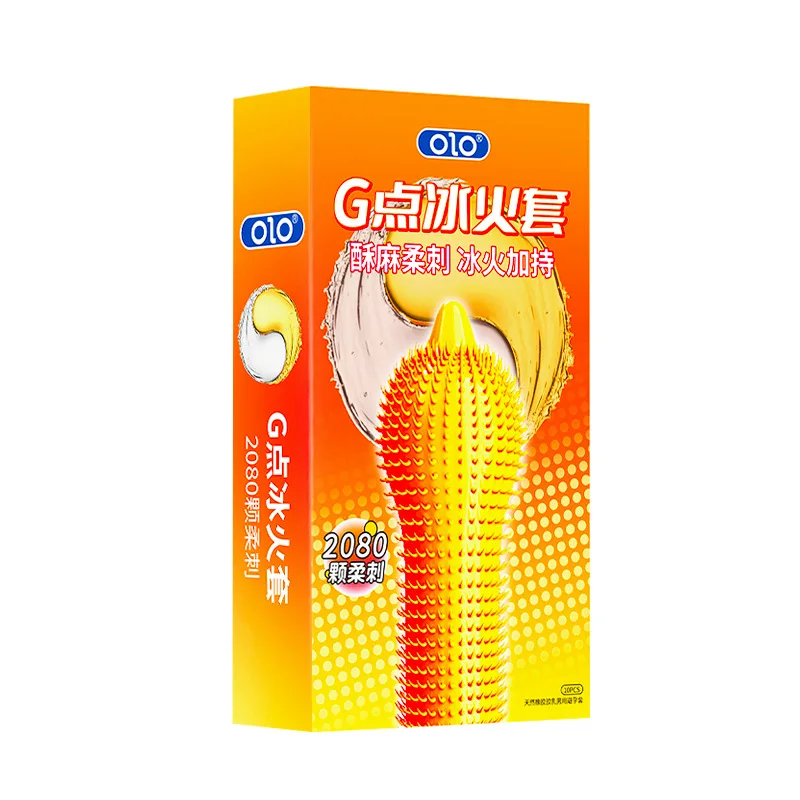 Jouet sexuel ConGenre pour éjaculation retardée longue durée, 30 pièces, en caoutchouc mince, grands manches pointillées pour pénis, produits pour adultes 7.0