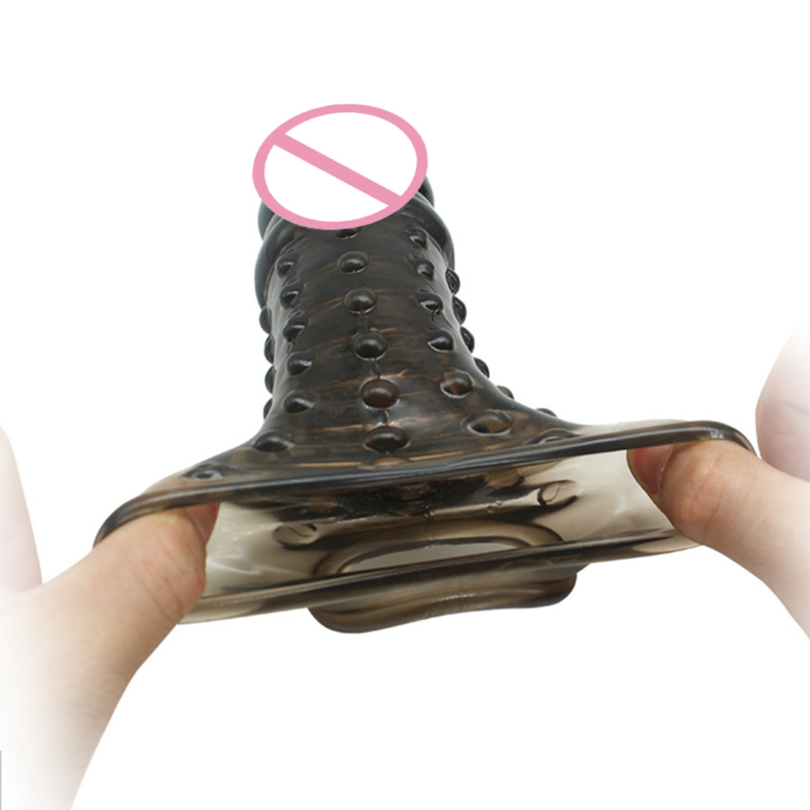 Préservatifs de pénis réutilisables, anneaux d'extension, retarde l'éjaculation, manchons de coq, couverture de gland en Silicone, jouets sexuels pour hommes