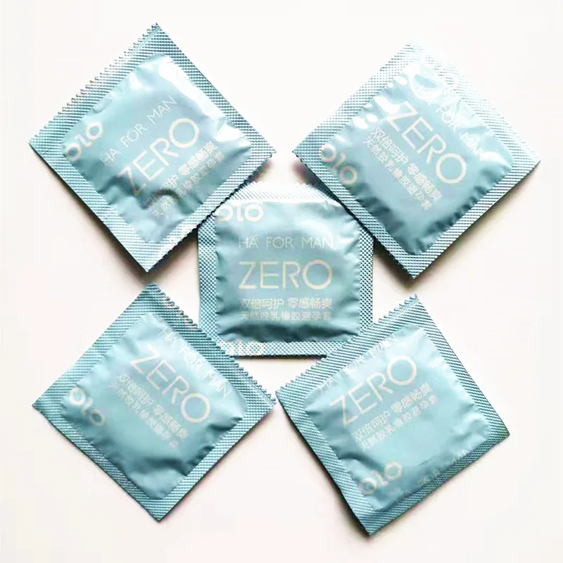 Préservatif à l'acide hyaluronique, 50 pièces, lubrification en Latex naturel, retard Ultra fin, manchons pour pénis sexuel, fournitures de contraception, jouet sexuel pour adultes