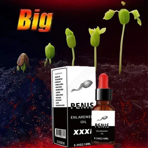 Huile pour agrandissement du pénis masculin, grosse bite, crème XXL, augmentation de la taille Xxl, produit d'érection, pilules d'extension, produit sexuel, meilleur choix pour – Image 2