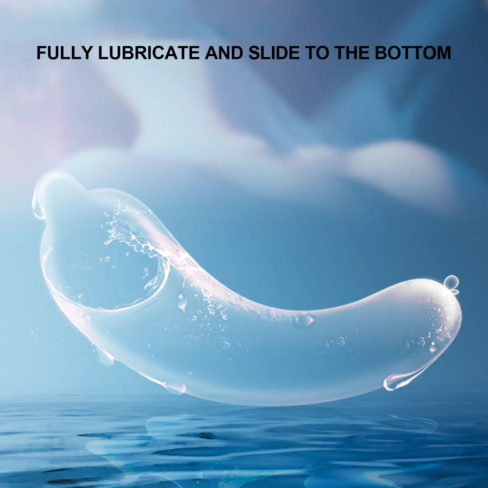 Préservatif à l'acide hyaluronique, manchons de pénis Ultra fins, en Latex naturel, contraception lisse, produits érotiques, jouets sexuels, 50/100 pièces