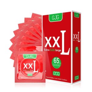 Manchon de Pénis en Latex Super Lubrifié pour Homme, Jouet de Grande Taille, 65mm, 10/30 Pièces