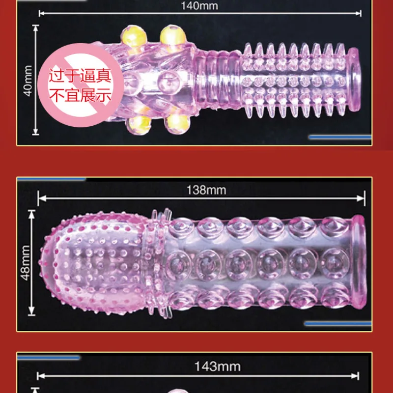 Préservatifs de pénis de masse de cristal de grosses particules 3D avec des épines agrandisseur de pénis épais retarder l'éjaculation anneau de coq pour les Couples de la vie sexuelle Préservatifs de pénis de masse de cristal de grosses particules 3D avec des épines agrandisseur de pénis épais retarder l'éjaculation anneau de coq pour les Couples de la vie sexuelle