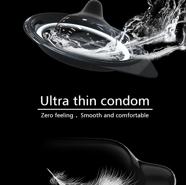 OLO préservatif Ultra mince 0.01 sensation manchon de pénis acides hyalurones caoutchouc Latex retard d'éjaculation préservatifs produit de jouet sexuel intime