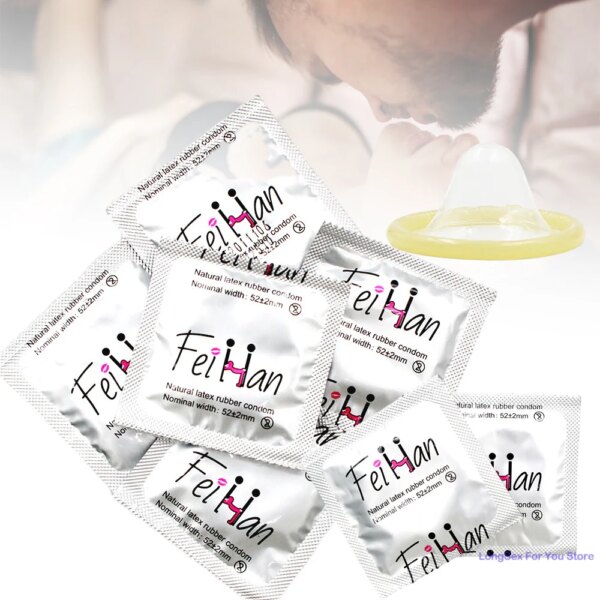 10pcs Préservatifs Bon Marché Pour Les Hommes Jouets Sexuels Lisse Préservatif Sûr Contraception Paquet Individuel Préservatif Féminin Pour Adultes 18 Sex-Shop