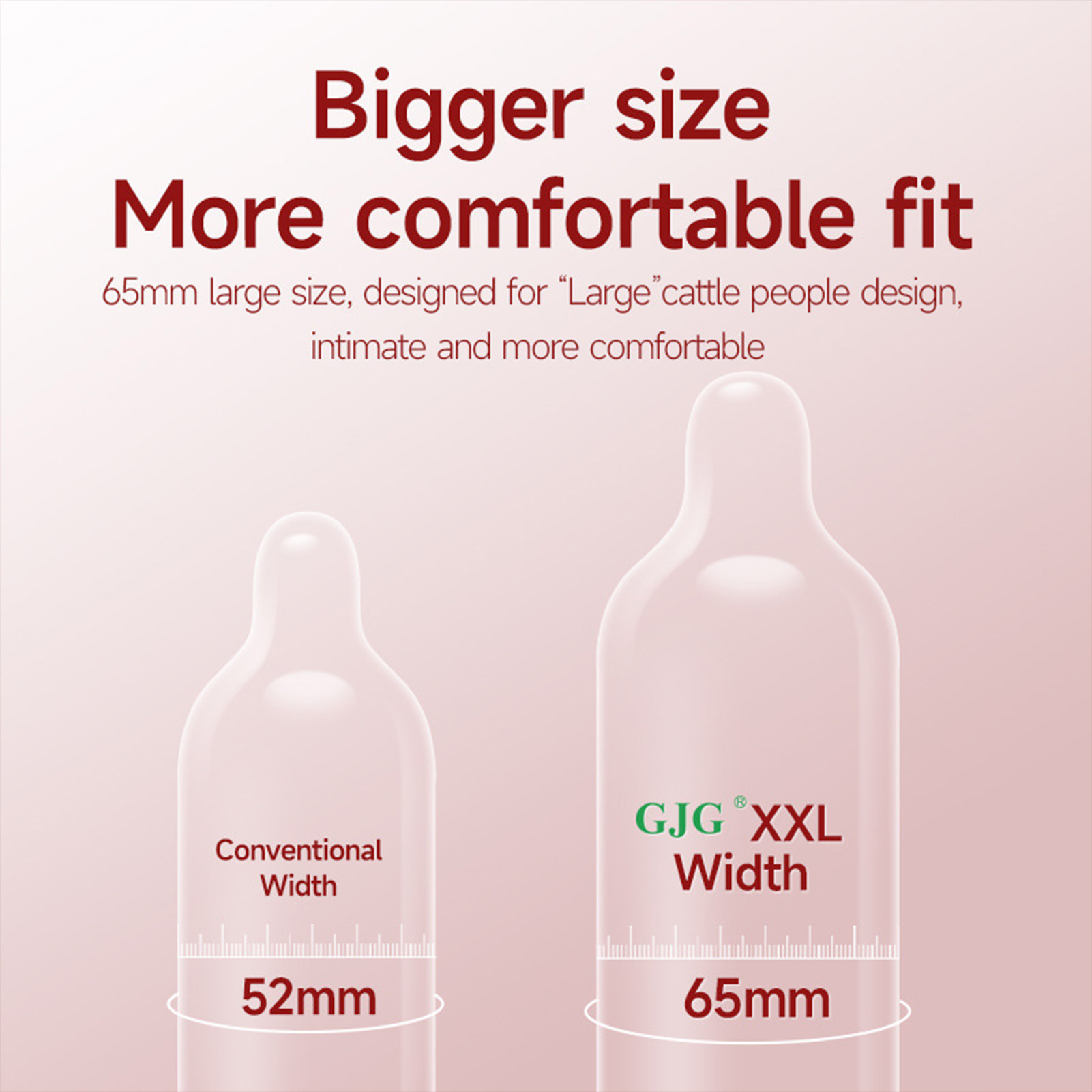Préservatifs ultra-sensibles de grande taille 65MM, 10 pièces, lubrification supplémentaire ultra-mince, grands jouets sexuels XXL, manchons de pénis pour hommes passionnés Préservatifs ultra-sensibles de grande taille 65MM, 10 pièces, lubrification supplémentaire ultra-mince, grands jouets sexuels XXL, manchons de pénis pour hommes passionnés