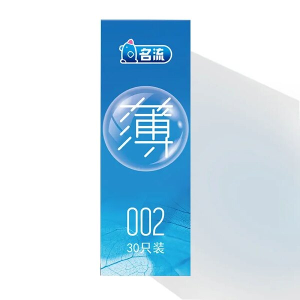 PERSONAGE 002 préservatifs en Latex naturel Ultra fin 52mm lubrifié lisse longue durée pour hommes produit sexuel intime adulte – Image 3