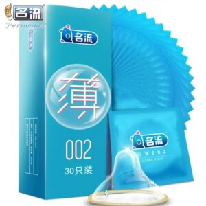 PERSONAGE 002 préservatifs en Latex naturel Ultra fin 52mm lubrifié lisse longue durée pour hommes produit sexuel intime adulte
