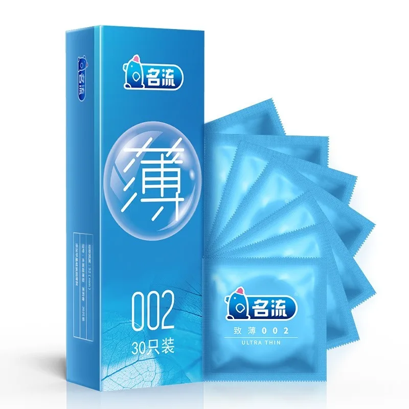 PERSONAGE 002 préservatifs en Latex naturel Ultra fin 52mm lubrifié lisse longue durée pour hommes produit sexuel intime adulte