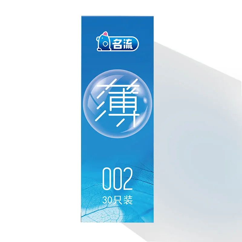 PERSONAGE 002 préservatifs en Latex naturel Ultra fin 52mm lubrifié lisse longue durée pour hommes produit sexuel intime adulte