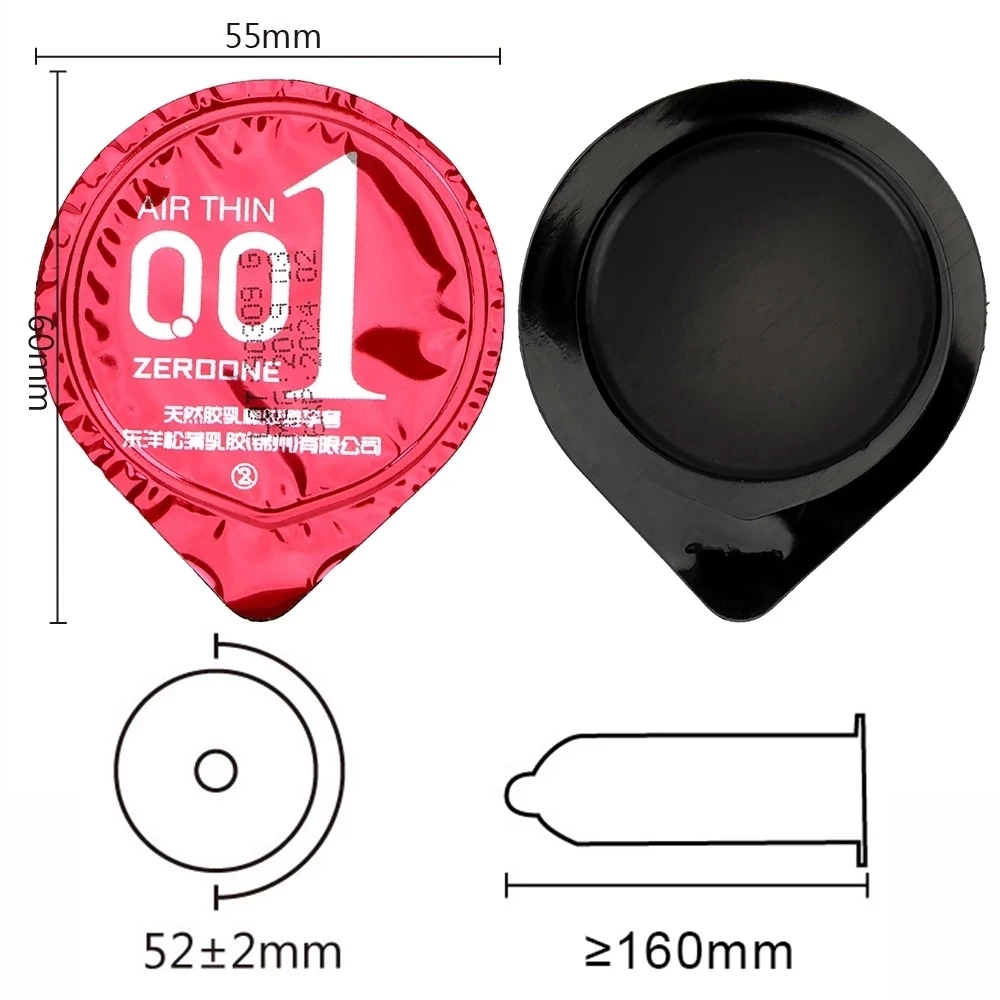 OLO préservatifs Ultra fins pour hommes sans boîte préservatif sensible acide hyaluronique manches de pénis sûres Contraception coq jouets sexuels adulte 18 +