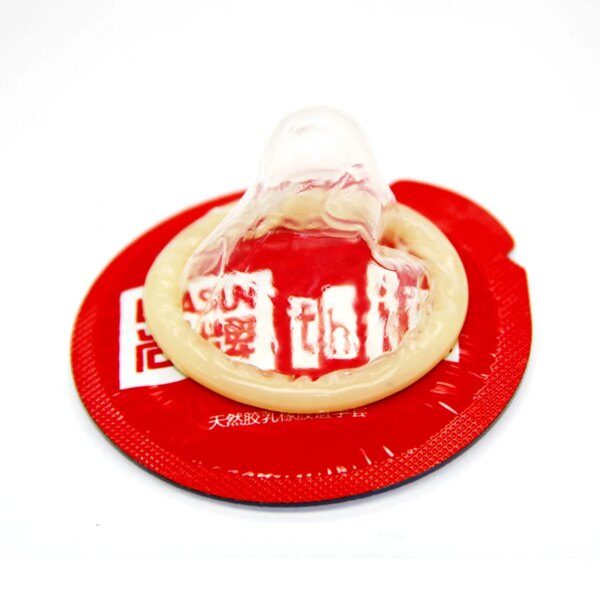 Elasun préservatif Ultra mince plaisir lubrification Passion série préservatifs préservatif en caoutchouc Latex naturel pour hommes produits sexuels – Image 5
