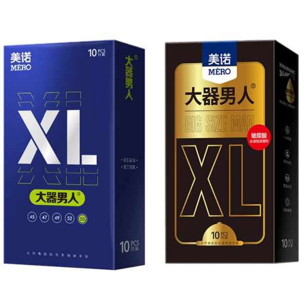 Préservatifs XL 55mm pour gros pénis, jouets sexuels, haute sensibilité, passionné, lubrifié, grande huile, accessoires sexuels, manchon pour coq XL Sexshop – Image 3
