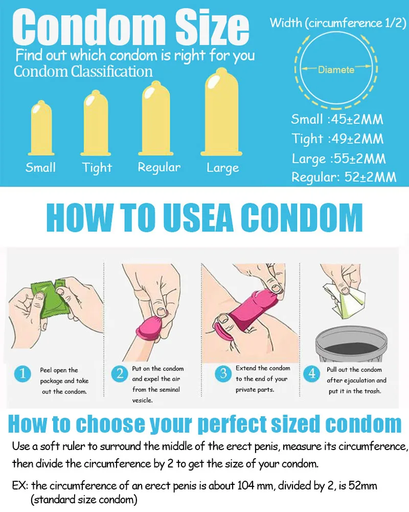 Préservatif à l'acide hyaluronique, manchon pour pénis, lubrification en latex naturel, préservatif ultra fin, fournitures de contraception, jouet sexuel pour adultes