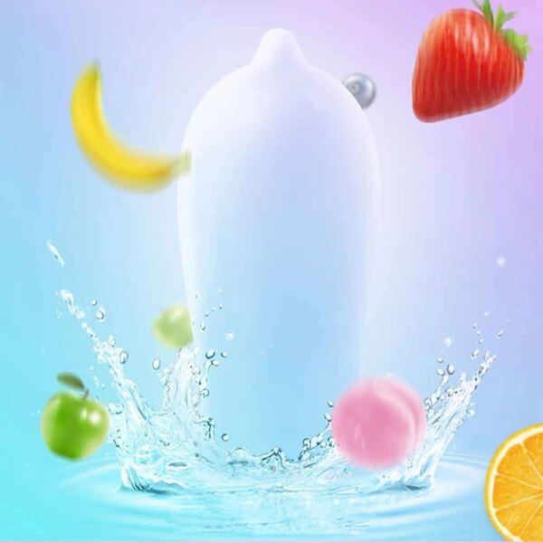 Préservatifs en Latex naturel, 52mm, manchon pour pénis, saveur de Fruit, paquet de 10, Extra lubrifié, Six Styles, jouets de santé sexuelle plus sûrs pour adultes – Image 4
