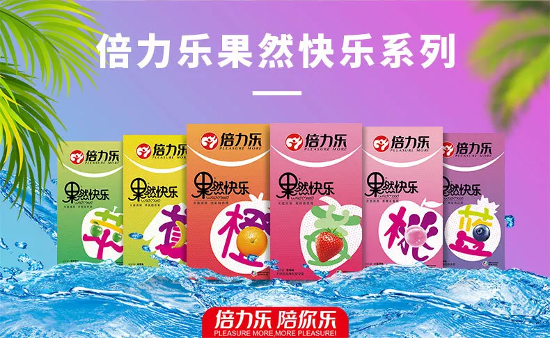 Préservatifs en Latex naturel, 52mm, manchon pour pénis, saveur de Fruit, paquet de 10, Extra lubrifié, Six Styles, jouets de santé sexuelle plus sûrs pour adultes