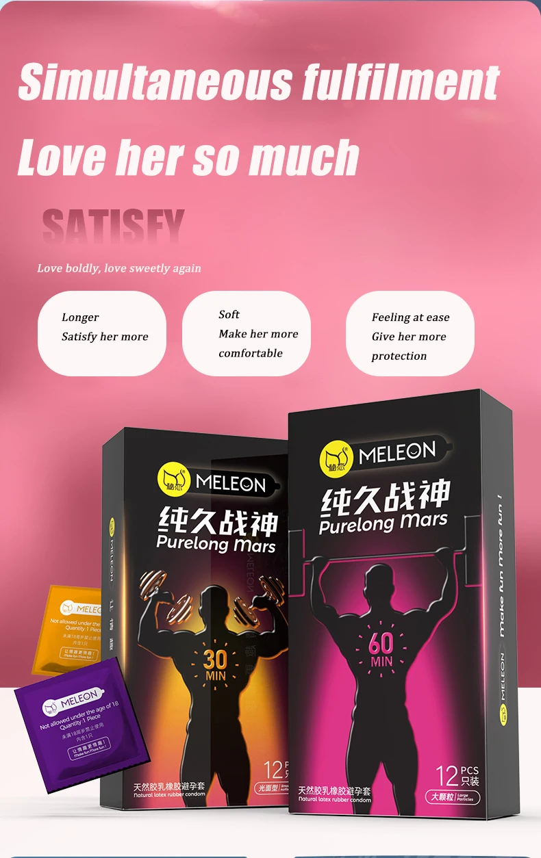 Préservatif Ultra-fin retard masculin durée de vie prolongée 12 pièces manchon de pénis brillant grandes particules préservatif 52mm produit sexuel plus sûr pour adulte